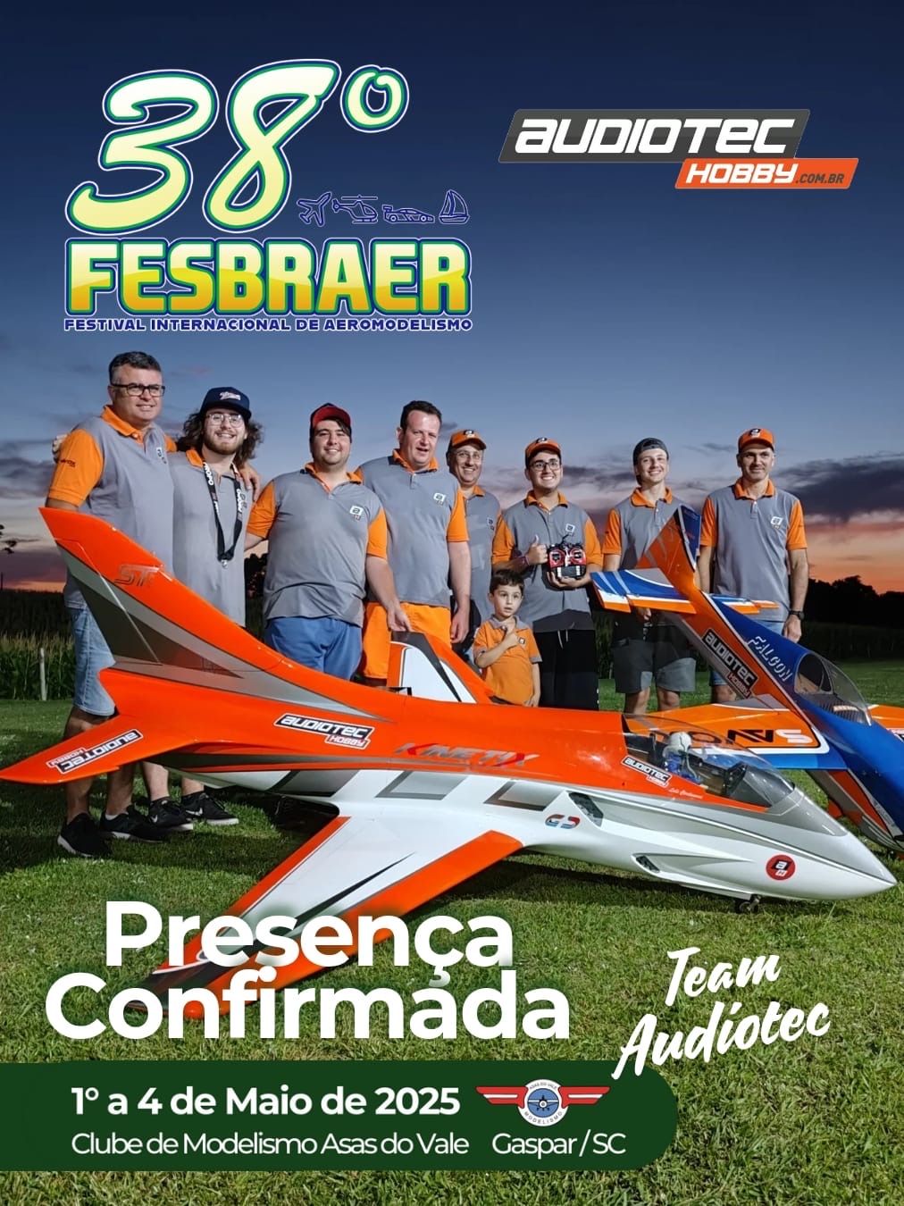 TEAM AUDIOTECH NO FESBRAER 2025