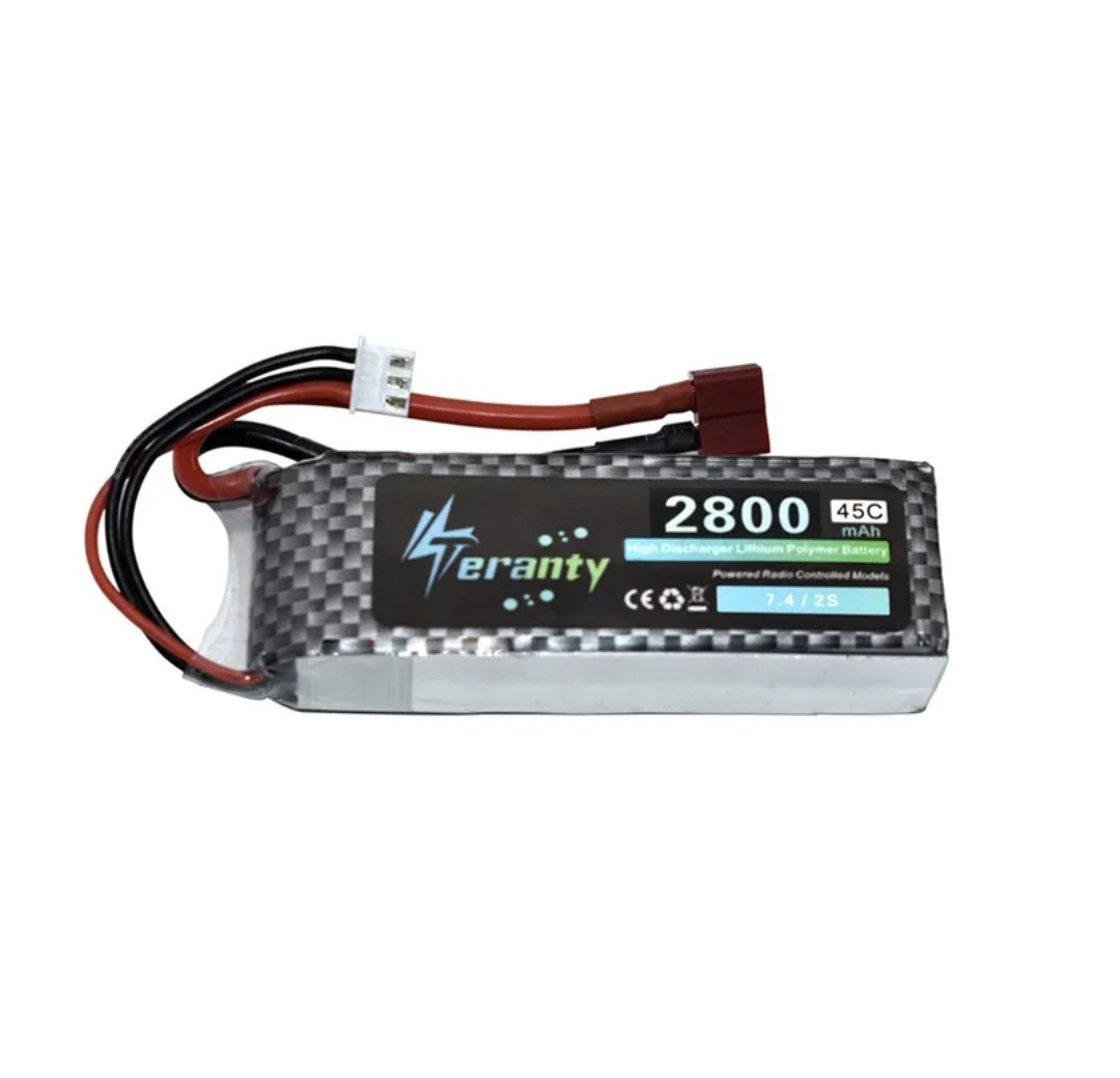 Lipo 2S 7.4v 2800mah Automodelo Traxxas Aeromodelo