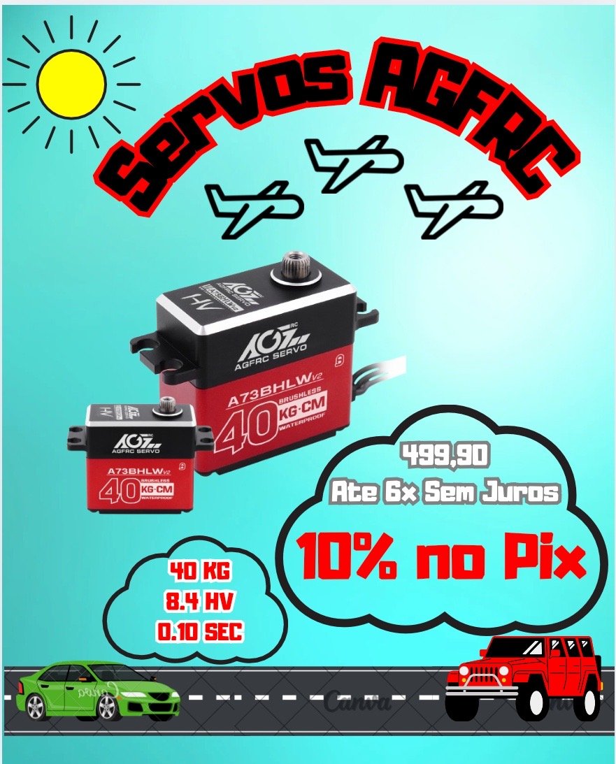 Servo AGFRC A73BHLW - 40KG