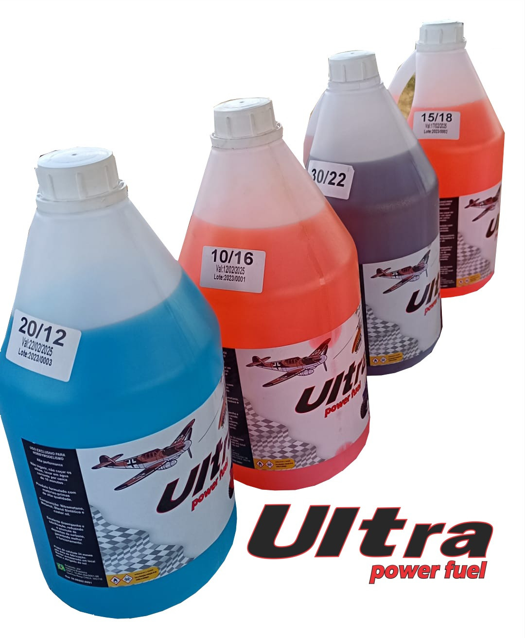 Combustível Ultra Power 15/18 Aeromodelo motor 4 tempos Igual mk Byron coolpower