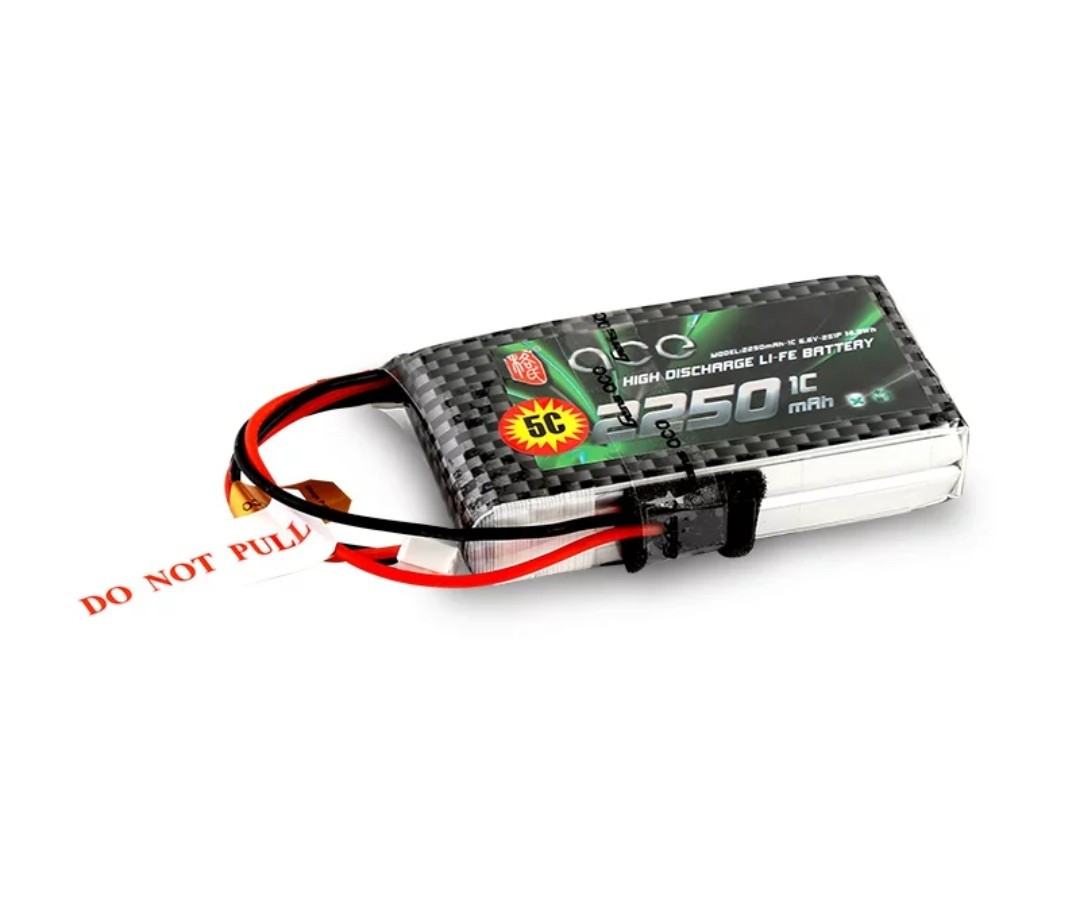 Bateria Gens Life 6.6v 2250mah 1C Ignição Rádios Futaba