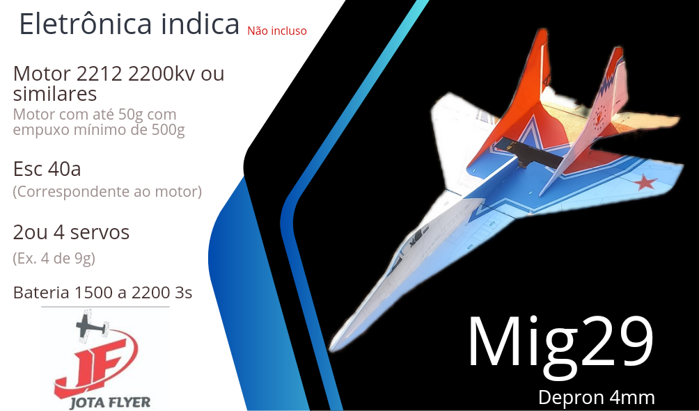 Jatinho MIG29 FRETE GRÁTIS