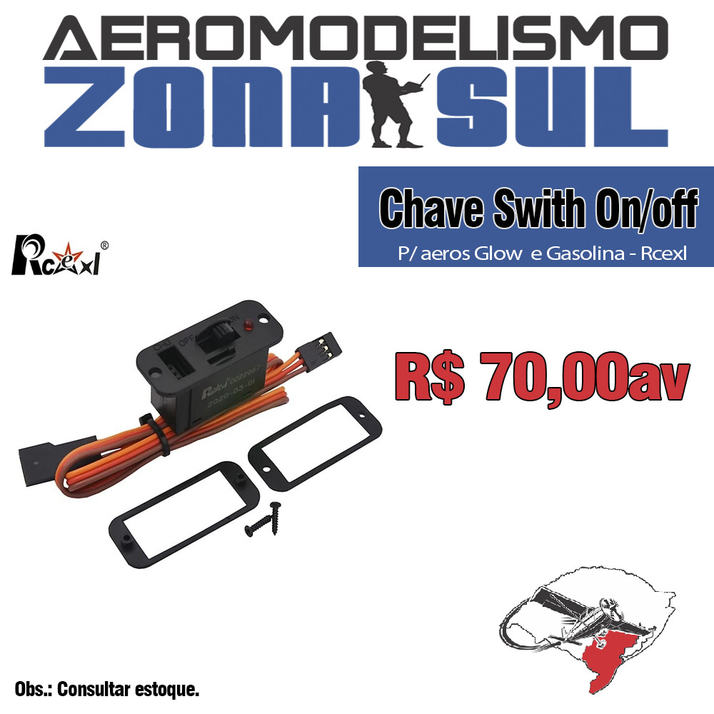 Chave Swith On/Off Rcexl