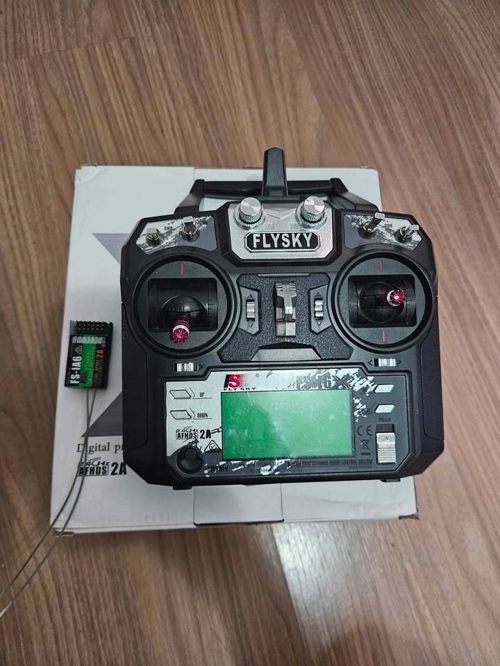 Radio transmissor Flysky 10ch com receptor
