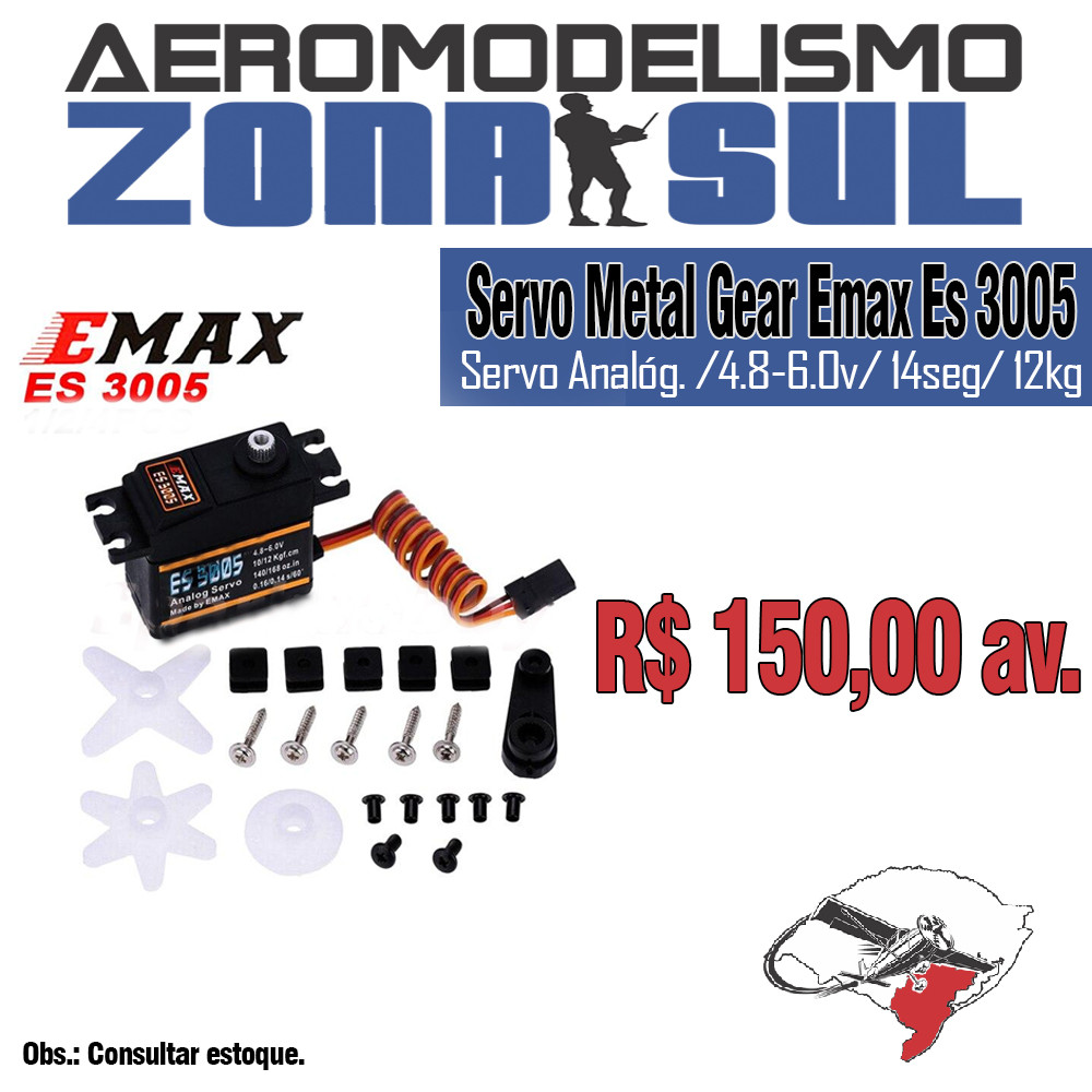 Servo Metal Gear Emax Es3005