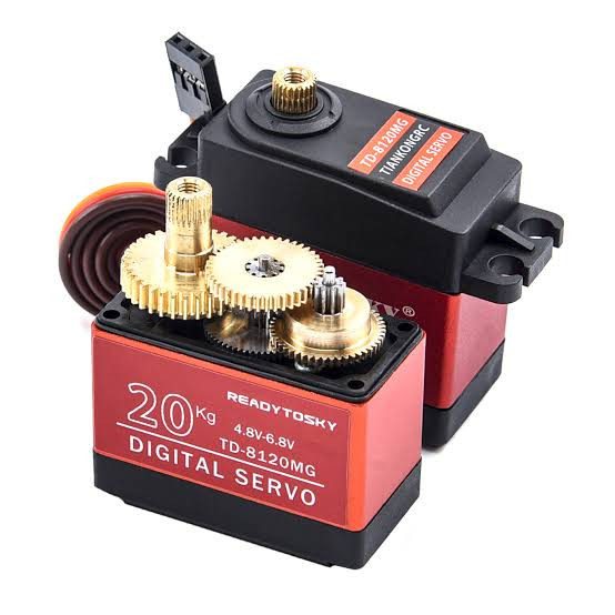 Servo 20kg digital metal TB 8120MG aeromodelo automodelo