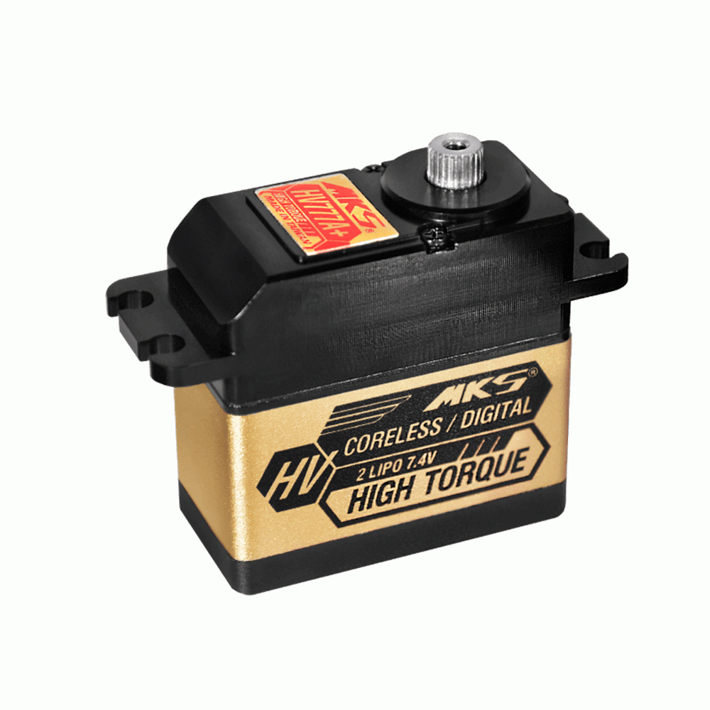 MKS SERVO HV777A+ TITANIUM GEAR 40.4KG